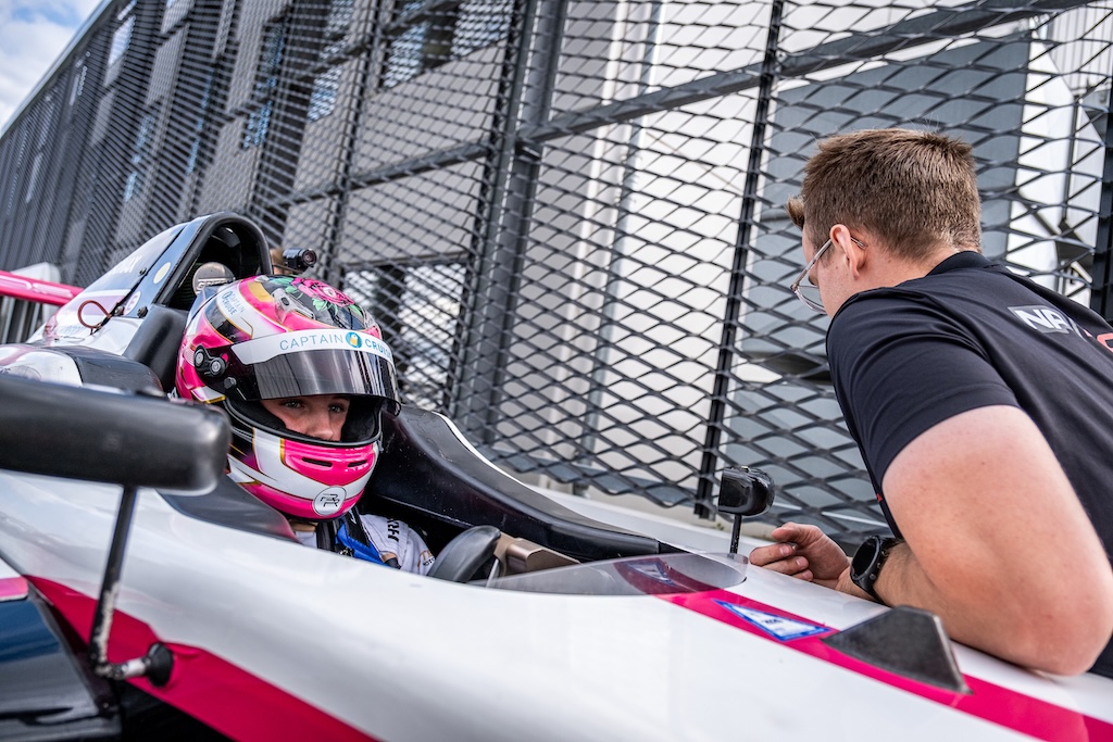 Matteis Stigsen sikrede Danmarksmesterskabet med STEP Motorsport.
(Foto: Grippo)